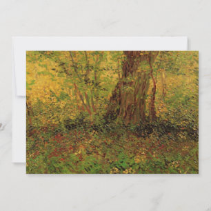 Undervegetation av Vincent van Gogh Inbjudningar