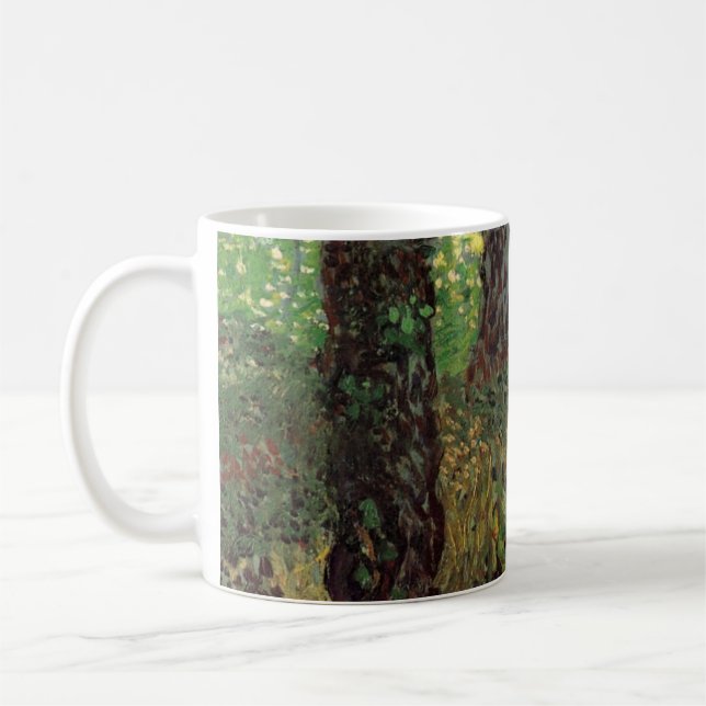 Undervegetation av Vincent van Gogh Kaffemugg (Vänster)