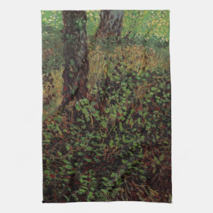 Undervegetation av Vincent van Gogh Kökshandduk