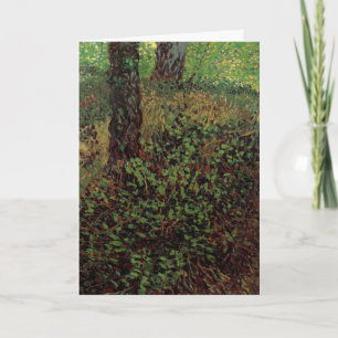 Undervegetation av Vincent van Gogh Kort