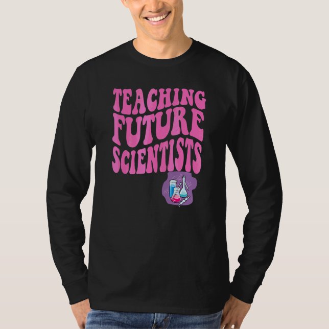 Undervisa framtida konstnärer Retro lärare student T Shirt (Framsida)