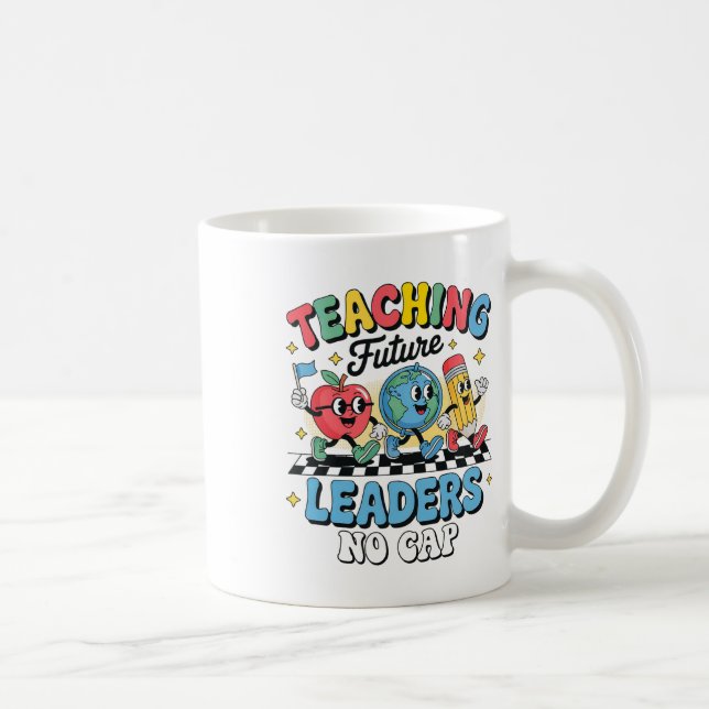 Undervisa framtida ledare No Cap Groovy tillbaka t Kaffemugg (Höger)
