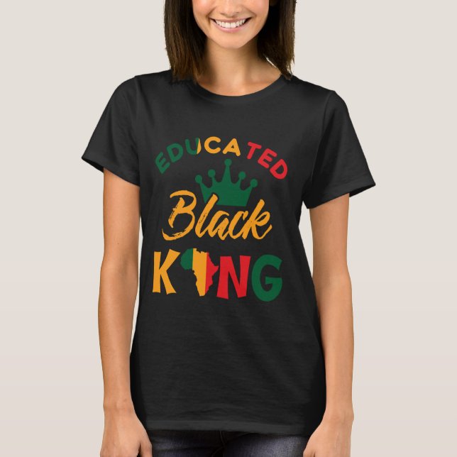 Undervisad Black Kung T Shirt (Framsida)