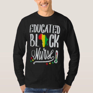 Undervisad Svartahavare Afrika Karta African Pride T Shirt