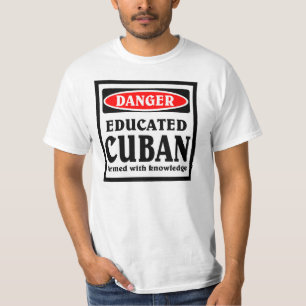 Undervisade kubanska t-shirt