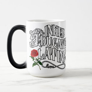 Undervisade länkade Latina Magisk Mugg