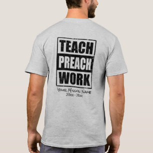 Undervisar den missions- gåvan för personligen t shirt