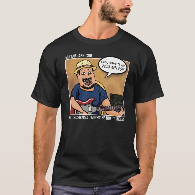 Undervisat mig hur man vaggar t-shirt (Framsida)
