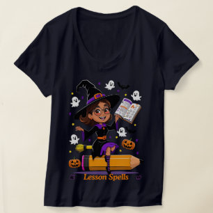 Undervisning är en riktig skräck – Halloween-lärar T Shirt