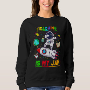 Undervisning Är Min Grej Astronaut Tillbaka Till T Shirt