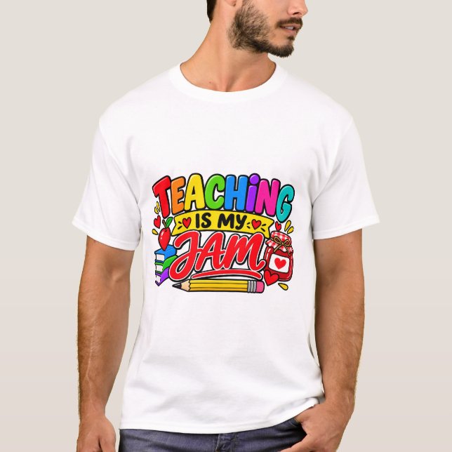 Undervisning Är Min Grej T Shirt (Framsida)