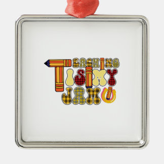 Undervisning är min Sylt Julgransprydnad Metall