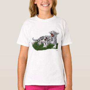Undervisning henne unge som vrålar t shirt