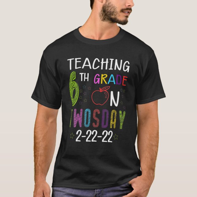 Undervisning i 6e Klass den 22 februari 2022 2 T Shirt (Framsida)