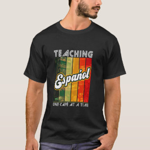Undervisning i Español, en kafé i ett tidsspani T Shirt