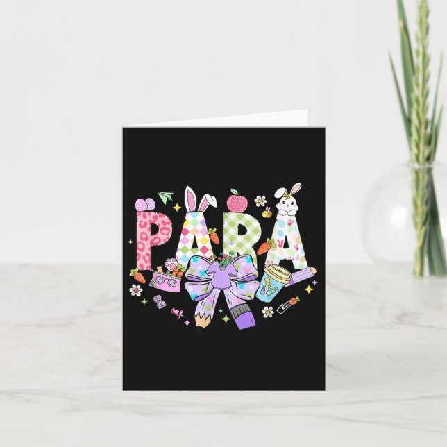 Undervisning i Favorite Bunnies ParaProfessional P Kort (Framsida)