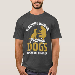 Undervisning i Humansraining Hundar Growingogether T Shirt