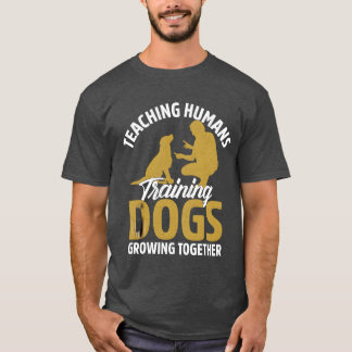 Undervisning i Humansraining Hundar Growingogether T Shirt