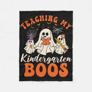 Undervisning i min Kindergarten Boos Retro Ghost H Fleecefilt