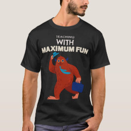 Undervisning med maximalt kul lärare t shirt