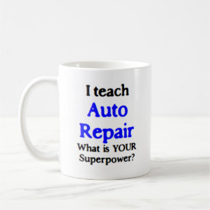 Undervisning om automatisk reparation kaffemugg