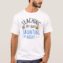 Undervisning på dag, "Haunting by Night t-shirt fo
