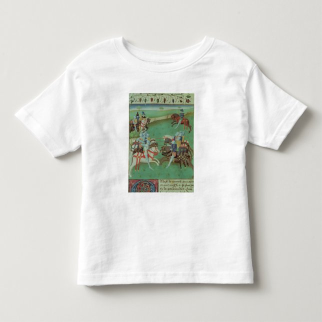Undervisningriddare som Joust Tee Shirt (Framsida)