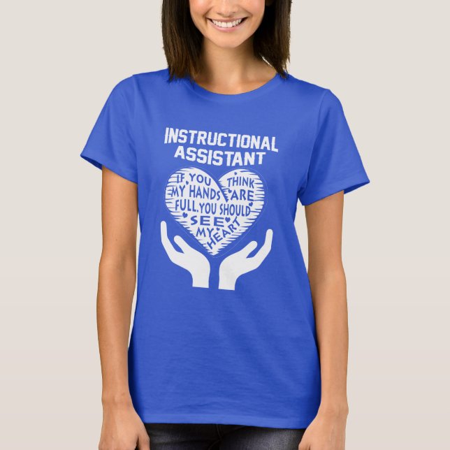 Undervisningsassistent Tee Shirt (Framsida)