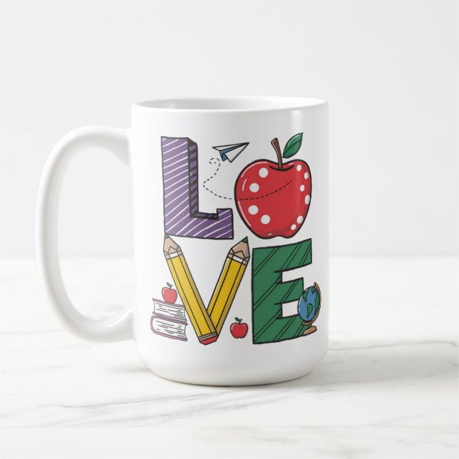 Undervisningsglädje - Fira och Hedra Utbildare Kaffemugg (Vänster)