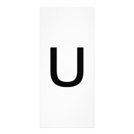 Undervisningskort för Alphabet Brev Reklamkort