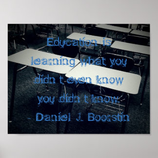 Undervisningsoffert 11 x 8,5 tum, Poster (projekti