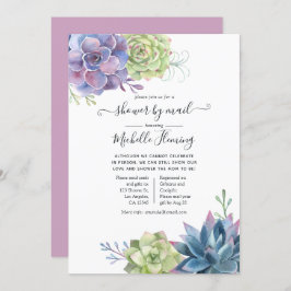 Undervisningsprogram för vattenfärgen Cactus Succu Inbjudningar