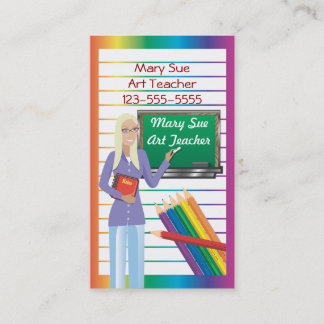 Undervisningvisitkort Visitkort