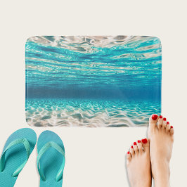 Underwater Beach Sand Spegel Badrumsmatta