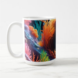 Underwater Coral Vortex Kaffemugg