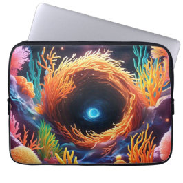 Underwater Coral Vortex Laptop Fodral