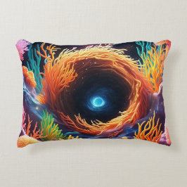 Underwater Coral Vortex Prydnadskudde