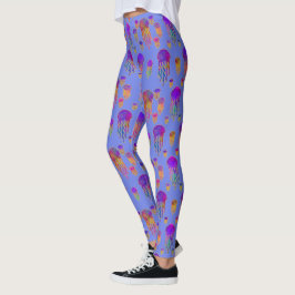 Underwater Dancing Rainbows Skylight Leggings