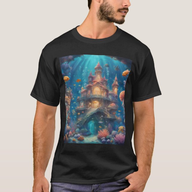 Underwater Fantasy World T Shirt (Framsida)