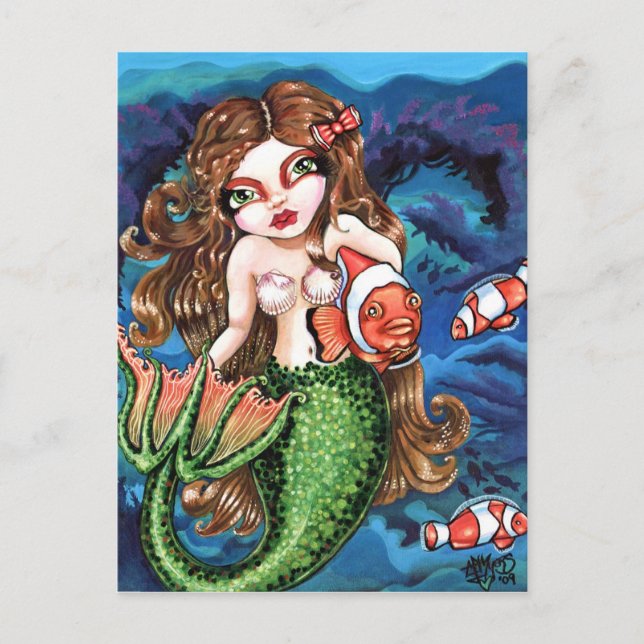 Underwater Friend-vykort Vykort (Framsida)