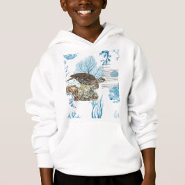 Underwater Hand-Pawarksbill Sea Turtle T Shirt