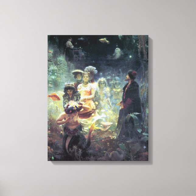 Underwater Kingdom Wrapped Canvas (Framsida)