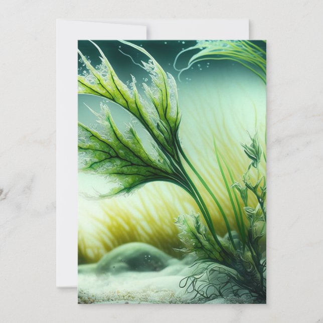 Underwater Majesty Inbjudningar (Framsida)