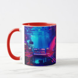 Underwater Music Studio Mugg