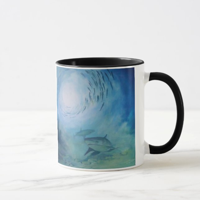 Underwater Painting av Lynda Vugler Mugg (Höger)