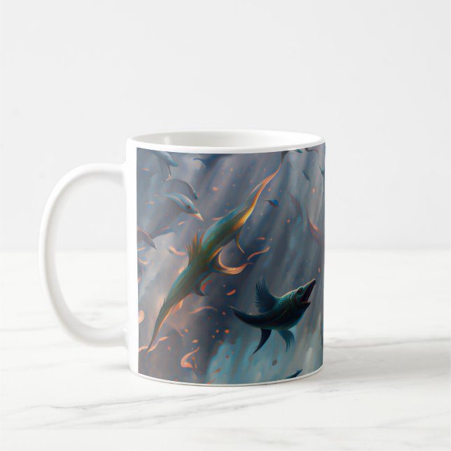 Underwater Wonders Kaffemugg (Vänster)