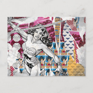 Underwoman Collage 5 Vykort