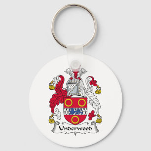 Underwood Family Crest Nyckelring