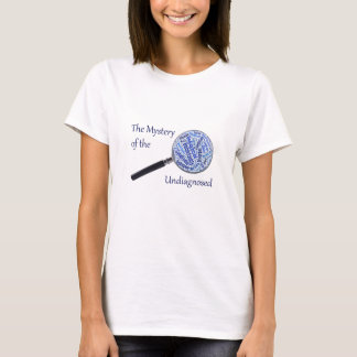 Undiagnosed gåtaförstoringsglas tee shirt