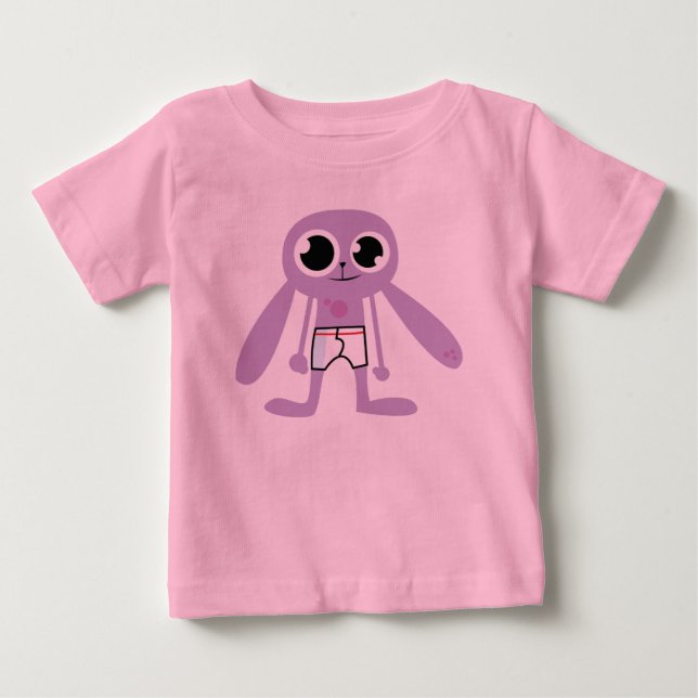 undie bunnie pj t shirt (Framsida)